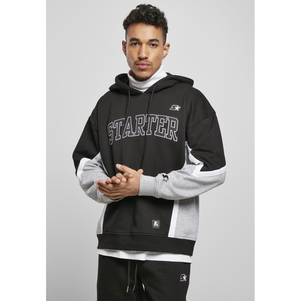 Starter Black Label - Starter Throwback Hoodie - Black/Grey